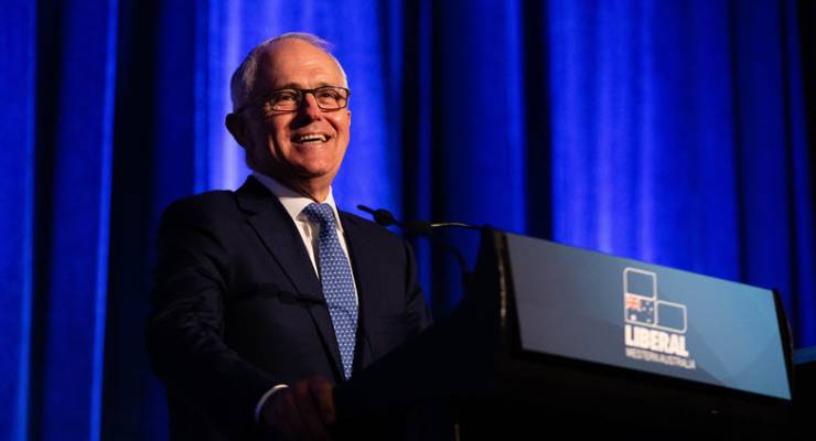 Richard Wainwright AAP Malcolm Turnbull