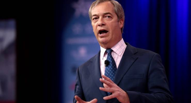 Nigel Farage brexit party EU elections populist nationalist