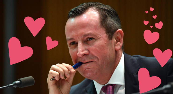 Mark McGowan Valentine's Day