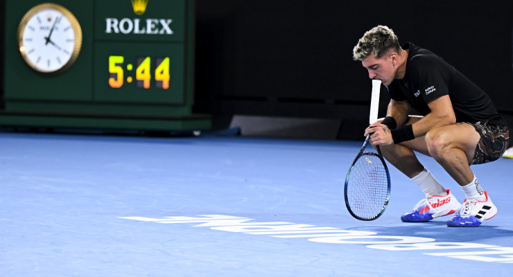 A deflated Thanasi Kokkinakis