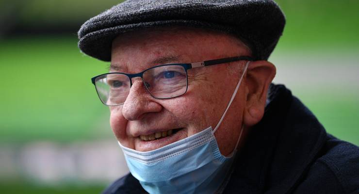 Father Bob Maguire in 2021 (Image: AAP/James Ross)