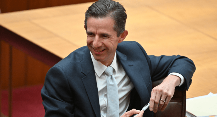Opposition Leader in the Senate Simon Birmingham