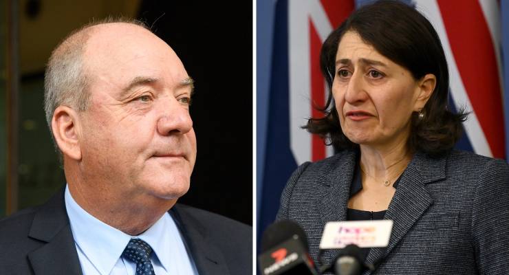 Daryl Maguire and Gladys Berejiklian