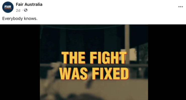 A video from the official No campaign (Image: Fair Australia)