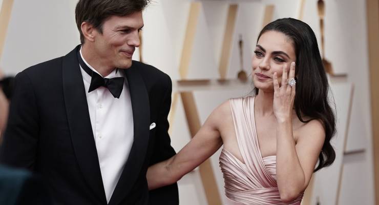 Ashton Kutcher and Mila Kunis (Image: AP/Jae C. Hong)