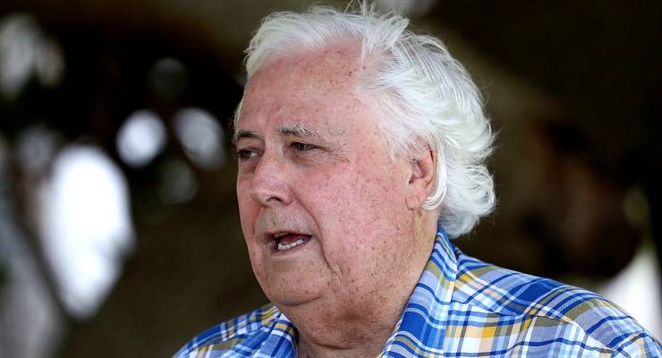 Clive Palmer (Image: AAP/Jason O'Brien)