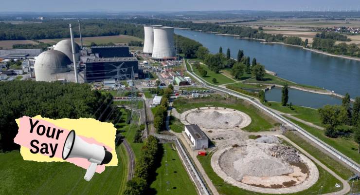 A nuclear power plant in Biblis, Germany (Image: AP/Michael Probst)