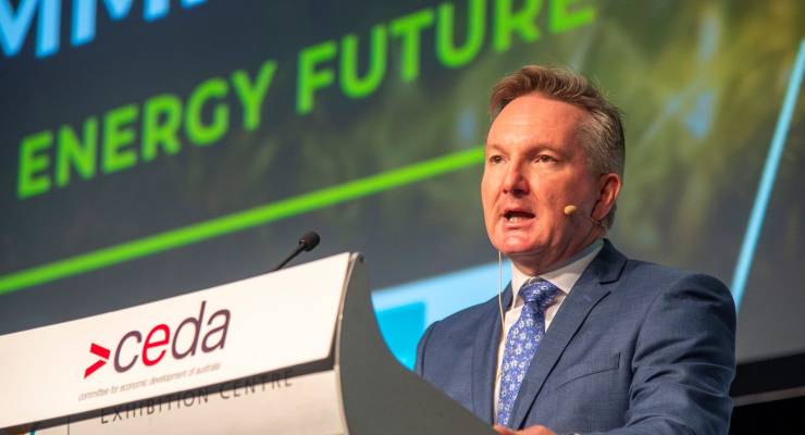 Minister for Climate Change and Energy Chris Bowen (Image: AAP/Aaron Bunch)