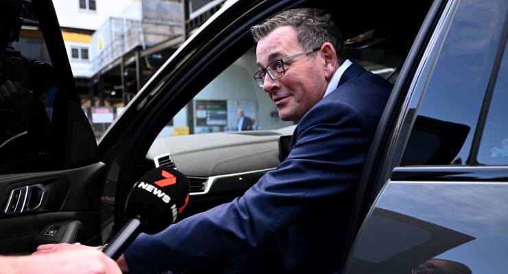 Former Victorian Premier Daniel Andrews (Image: AAP/Joel Carrett)