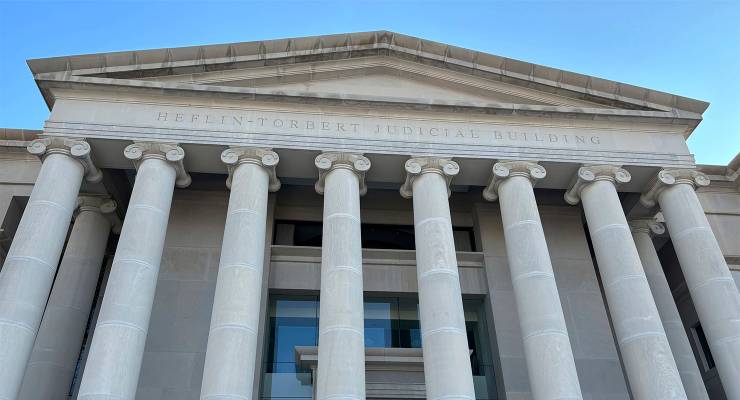 The Alabama Supreme Court in Montgomery, Alabama (Image: AAP/AP/Kim Chandler)
