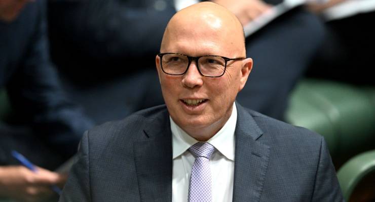 Peter Dutton (Image: AAP/Lukas Coch)