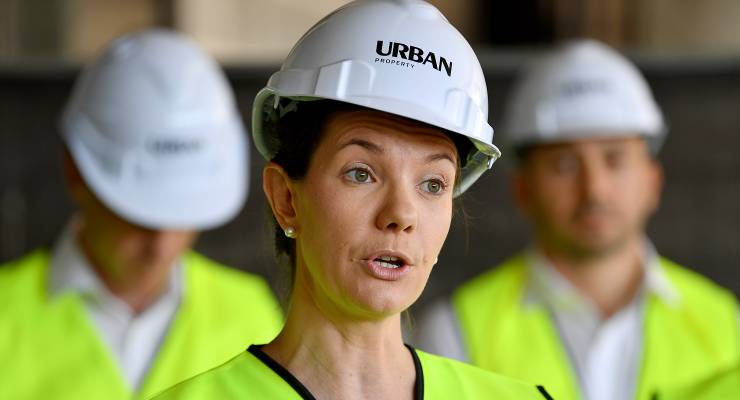 NSW Minister Rose Jackson (Image: AAP/Bianca De Marchi)