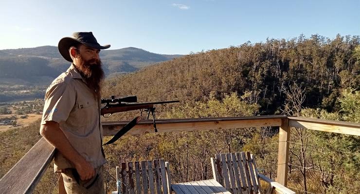 Phillip Bigg, state secretary for the Shooters, Fishers and Farmers Party (Image: Supplied/Guy Rundle)