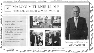 Malcolm Turnbull ad