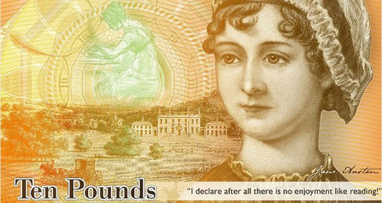 Jane Austen banknote