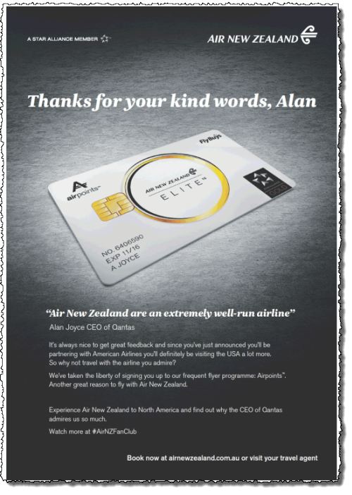 air new zealand