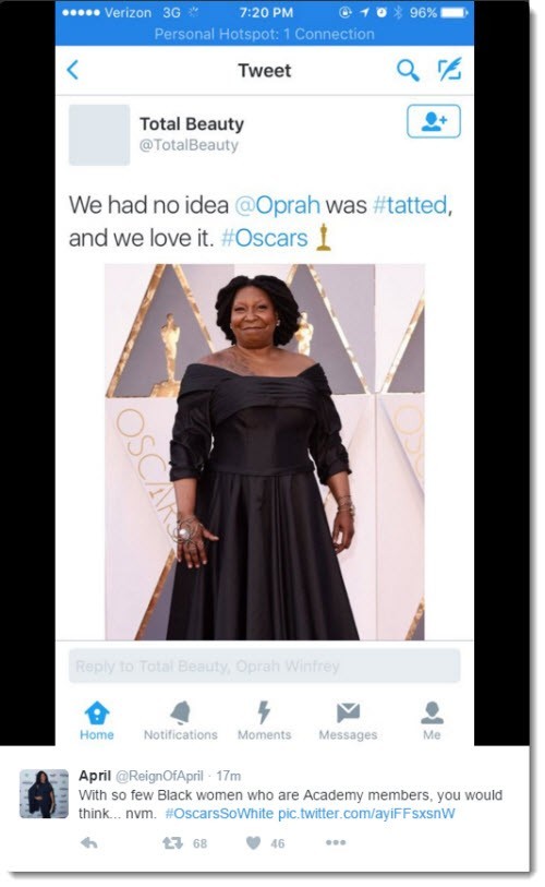 not oprah