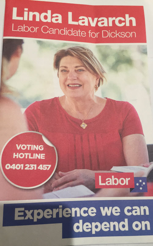 Dickson Labor candidate