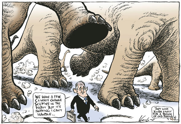 Mark Knight, Herald Sun 2009