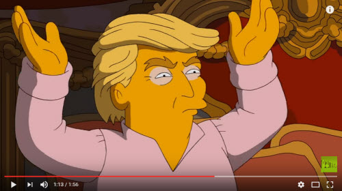 Simpsons Trump