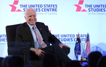 John McCain's US-Australia speech