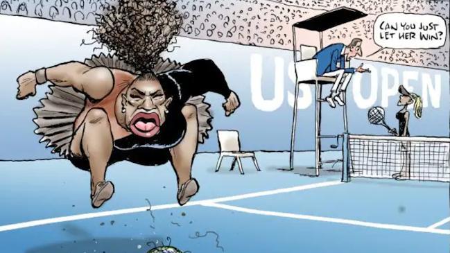 Serena Williams Mark Knight