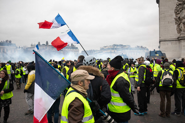 Gilets Jaunes (Yellow Vests) protest