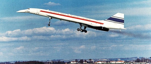 Toulose April 9, 1969, Concorde 001 is airborne, and heard over half of France