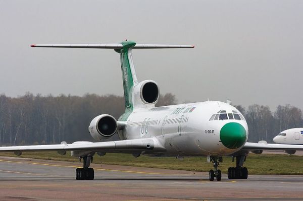 A Wikipedia image of a TU-154