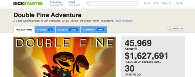 Double Fine Kickstarter